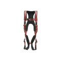Super Anchor Safety Small - Gray Frame/Red Webbing Pro-Deluxe Full Body Harness PD-6101-GRS